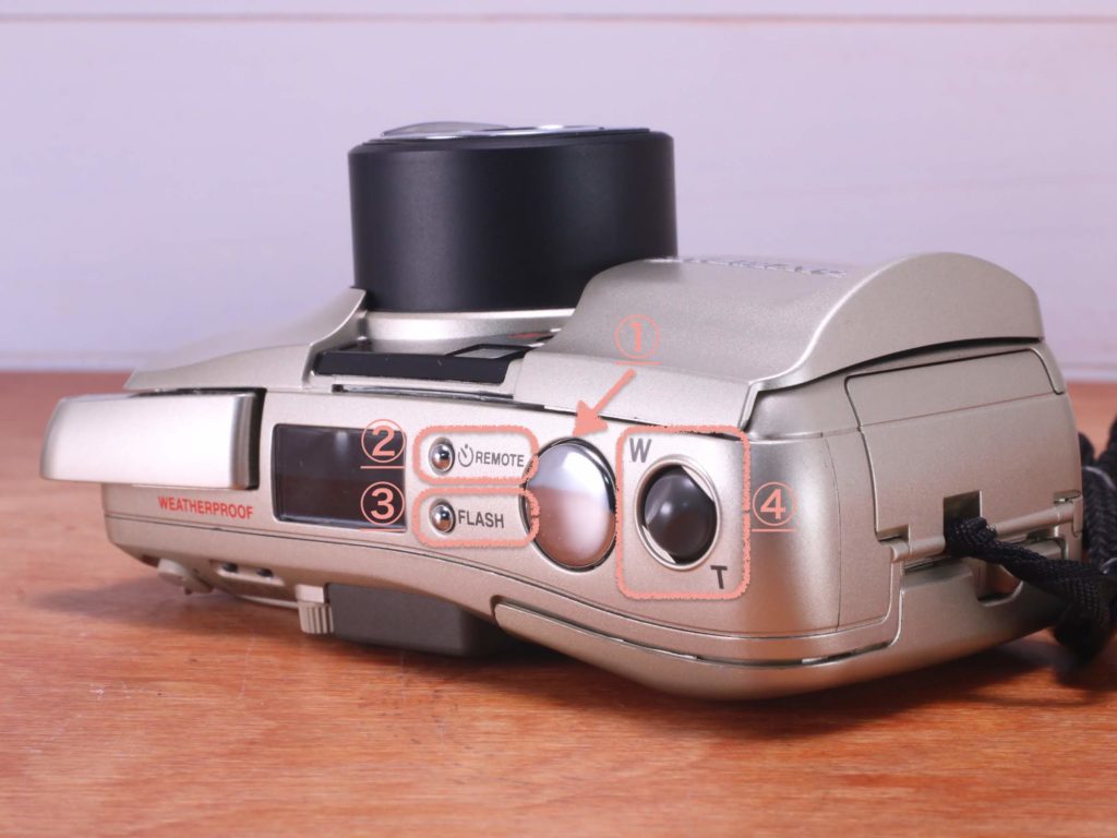 OLYMPUS Mju Zoom 130 の使い方 | Totte Me Camera