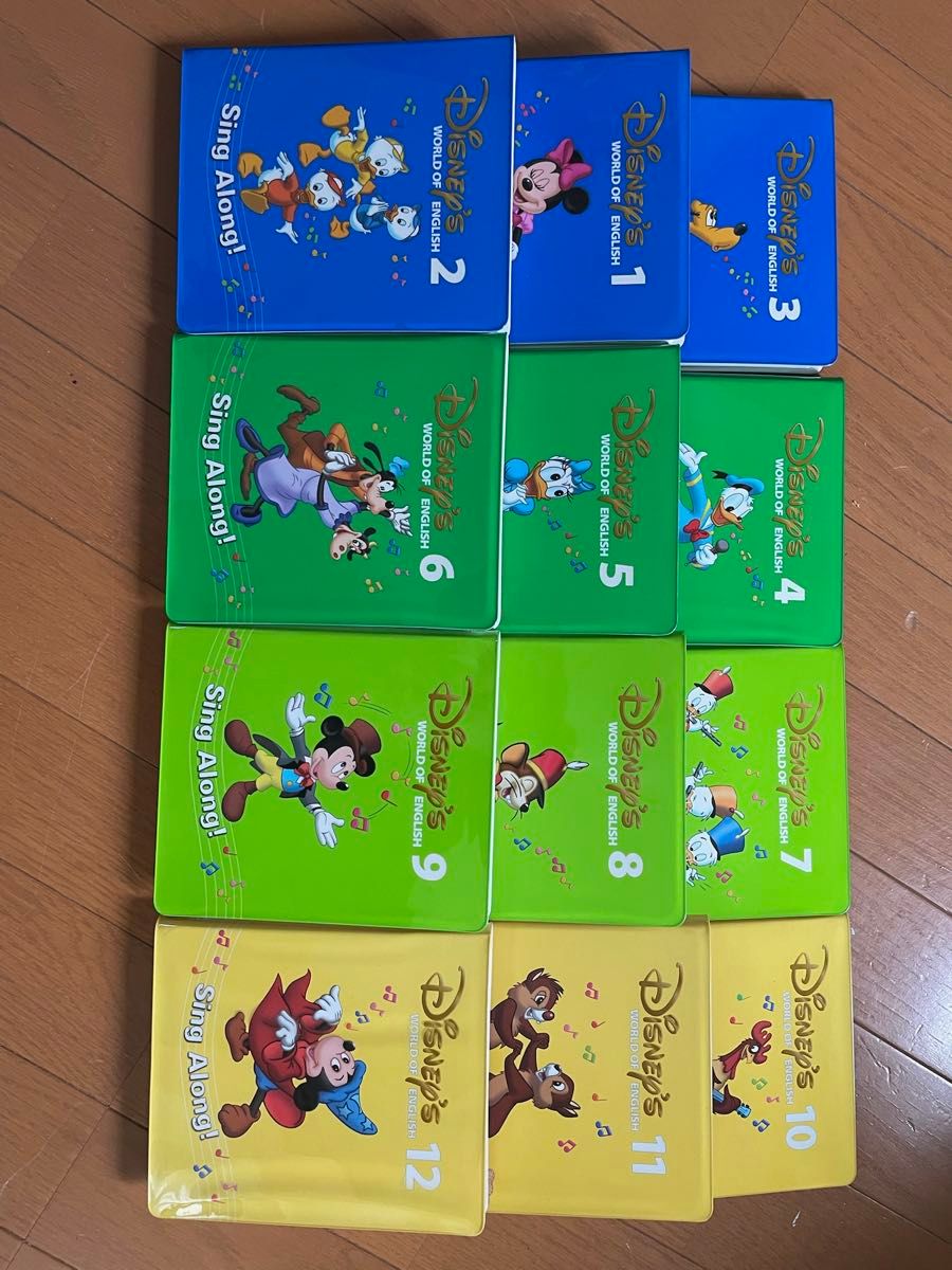 ディズニー英語システム シングアロング 新子役 セット CD DVD DWE