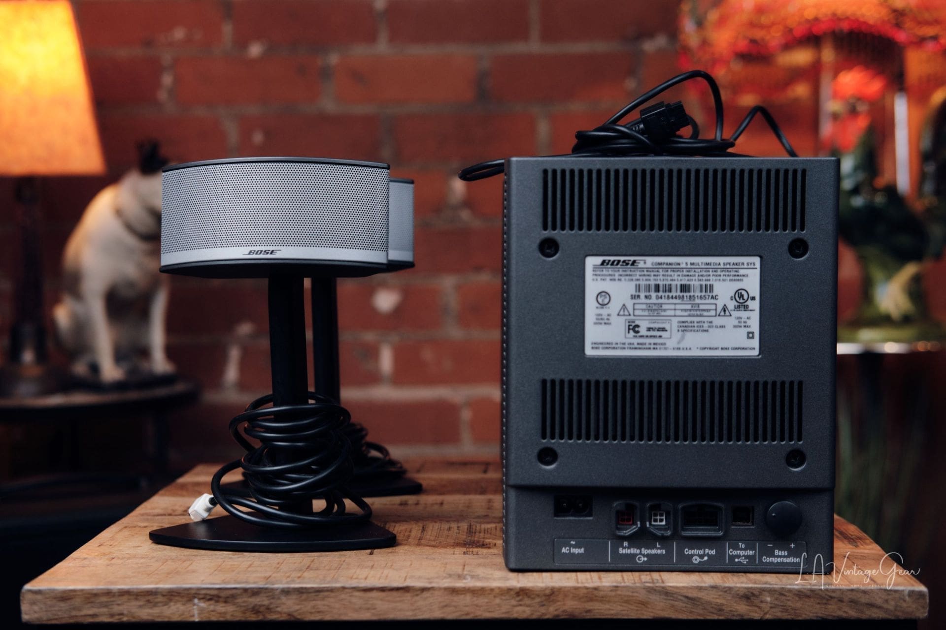 BOSE Companion® 5 multimedia speaker system • LA Vintage Gear