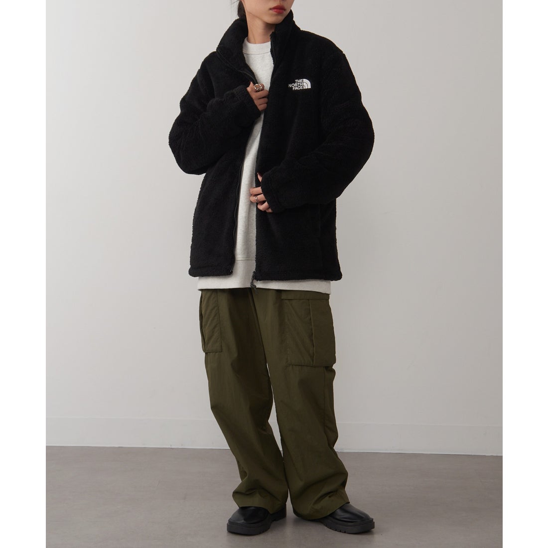 ザ・ノース・フェイス THE NORTH FACE COMFY FLEECE ANORAK NJ4FQ50