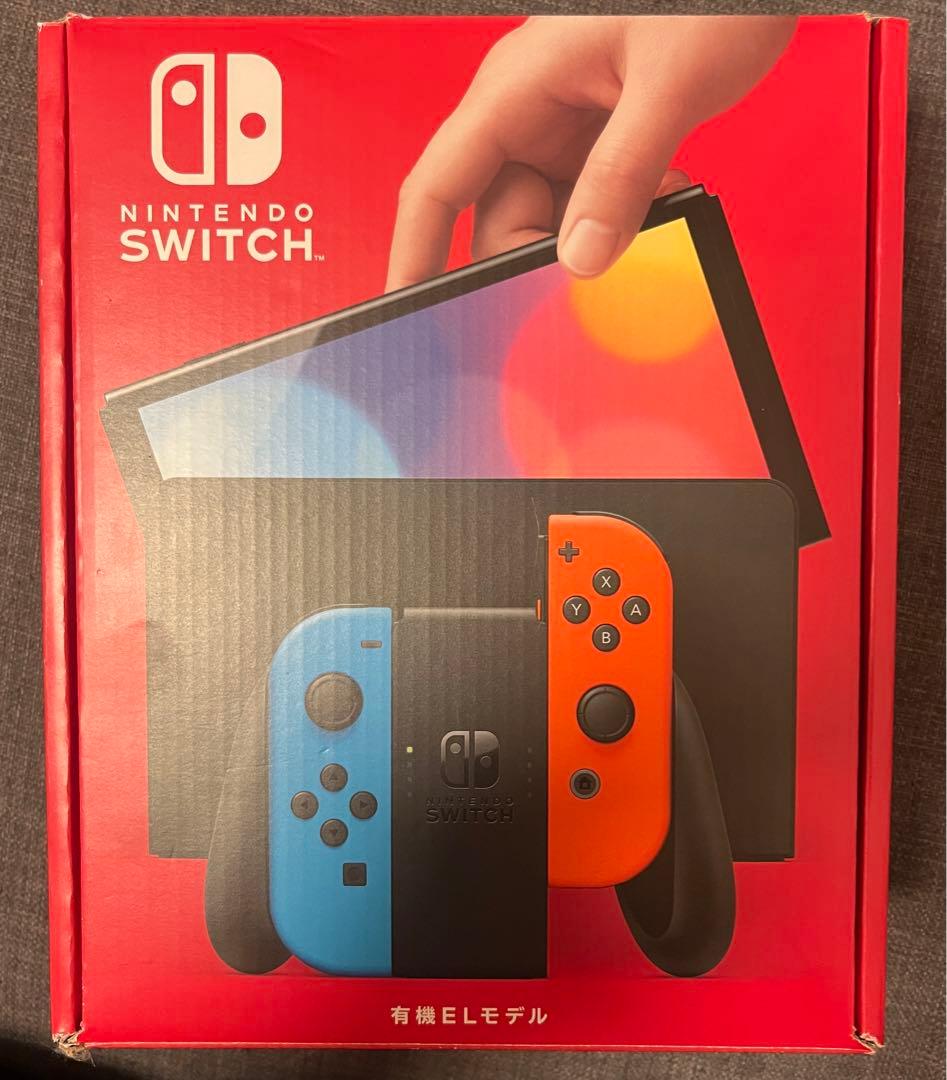 Nintendo Switch 有機ELモデル　ソフト付き　ドックなし Nintendo Switch（有機ELモデル）は従来のSwitchドックで使用可能