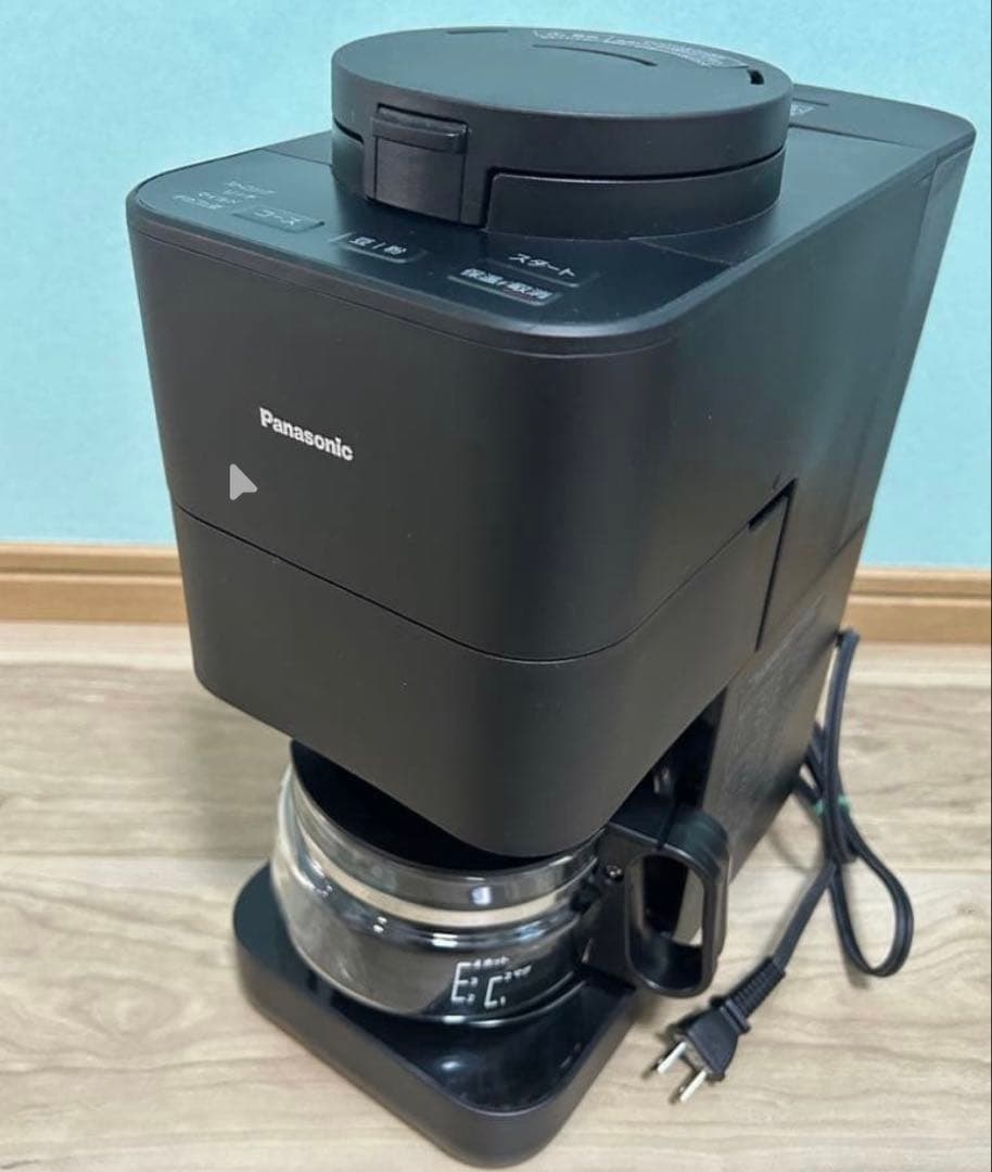 即日発送 Panasonic 全自動コーヒーメーカー NC-A58-K パナソニック NC-A58-K 全自動コーヒーメーカー ブラック | ヤマダ