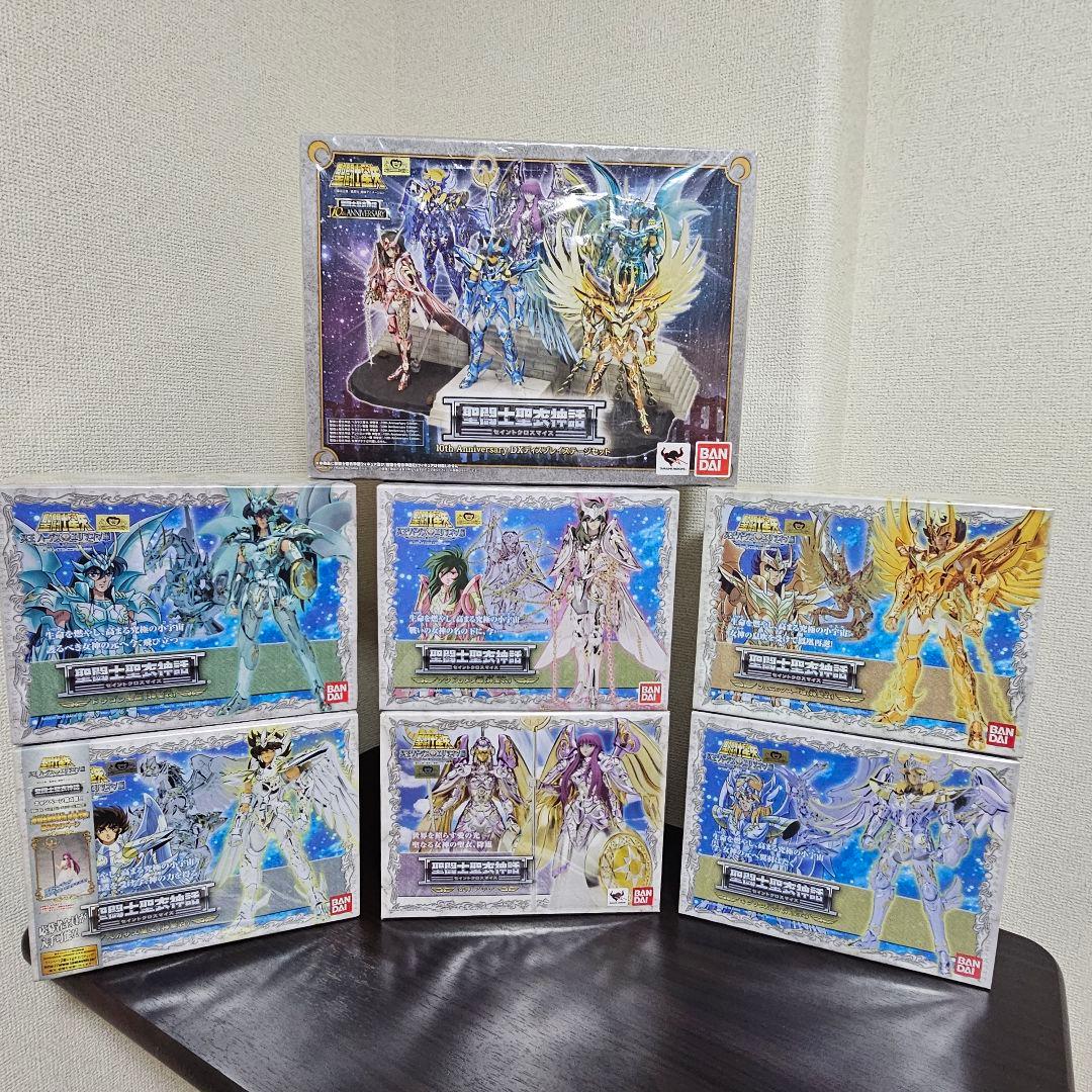 聖闘士聖衣神話 神聖衣+神　セット販売 聖闘士聖衣神話 10th Anniversary DXディスプレイステージセット | 魂