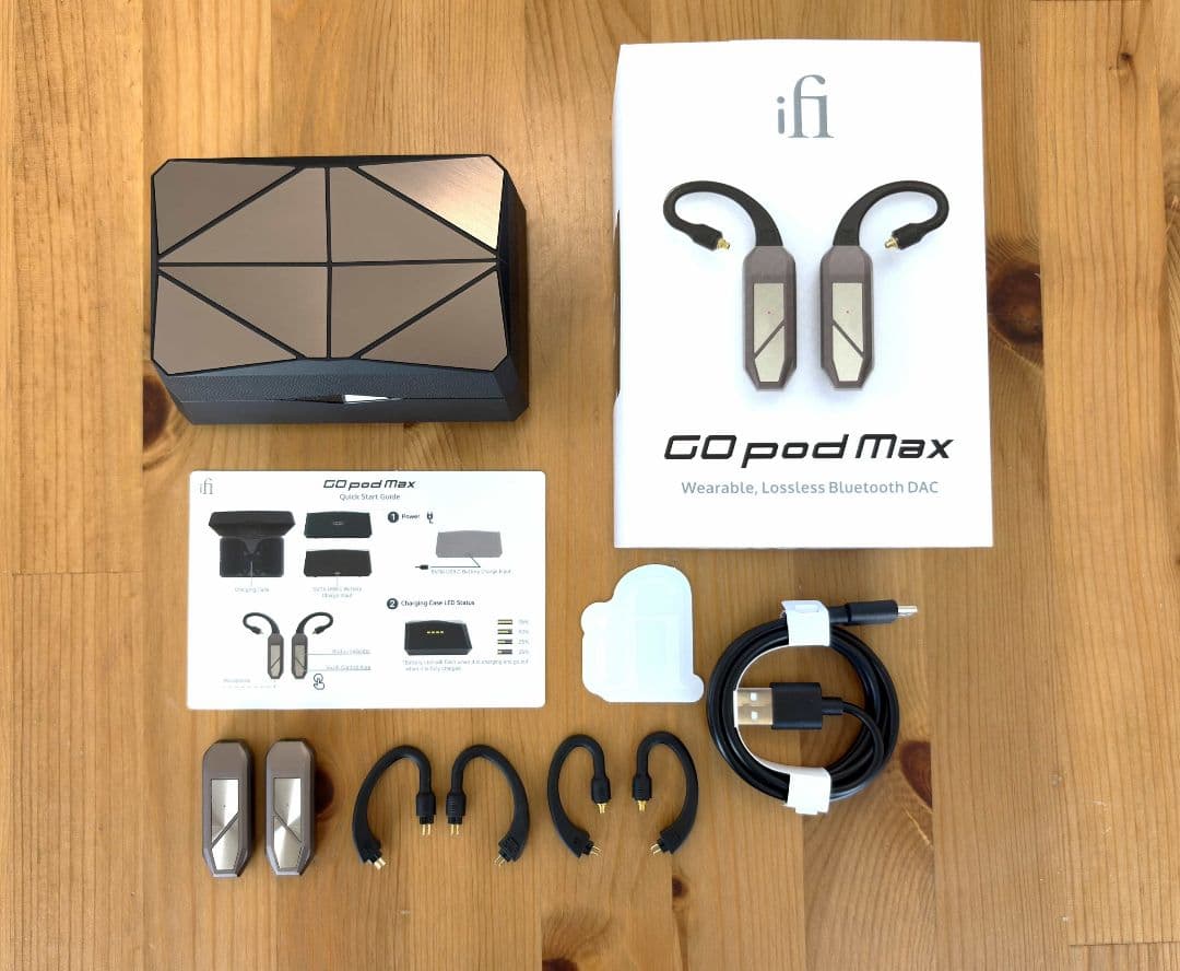 iFi audio GO pod Max　初回限定版　ケース付き iFi-Audio GO pod MAXのレビュー｜ラルフ・ヒンクリー