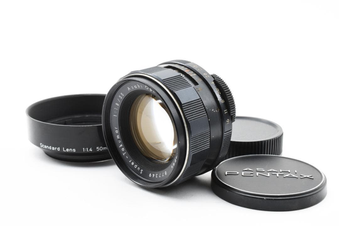☆前期型☆ Super Takumar 55mm F1.8 フード付SO0150 ☆前期型☆ Super Takumar 55mm F1.8 フード付SO0150 - メルカリ