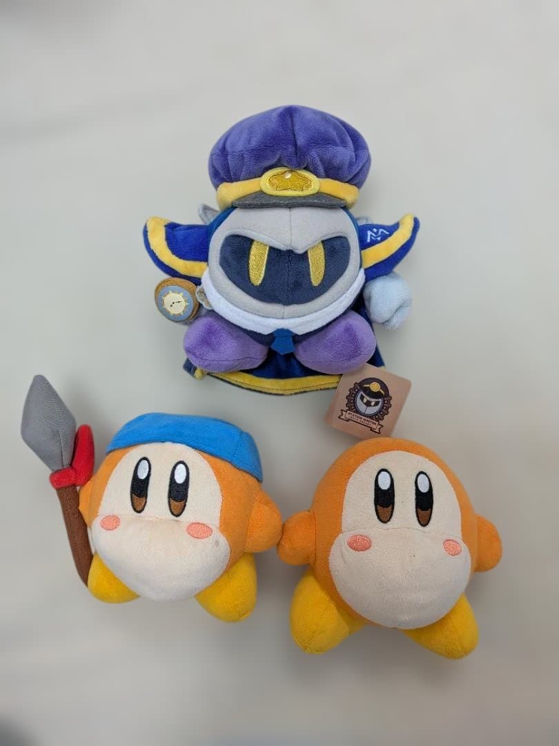 メタナイト＆ワドルディ ぬいぐるみセット 星のカービィ ぬいぐるみ KPM6 ワドルディMC (キャラクターグッズ