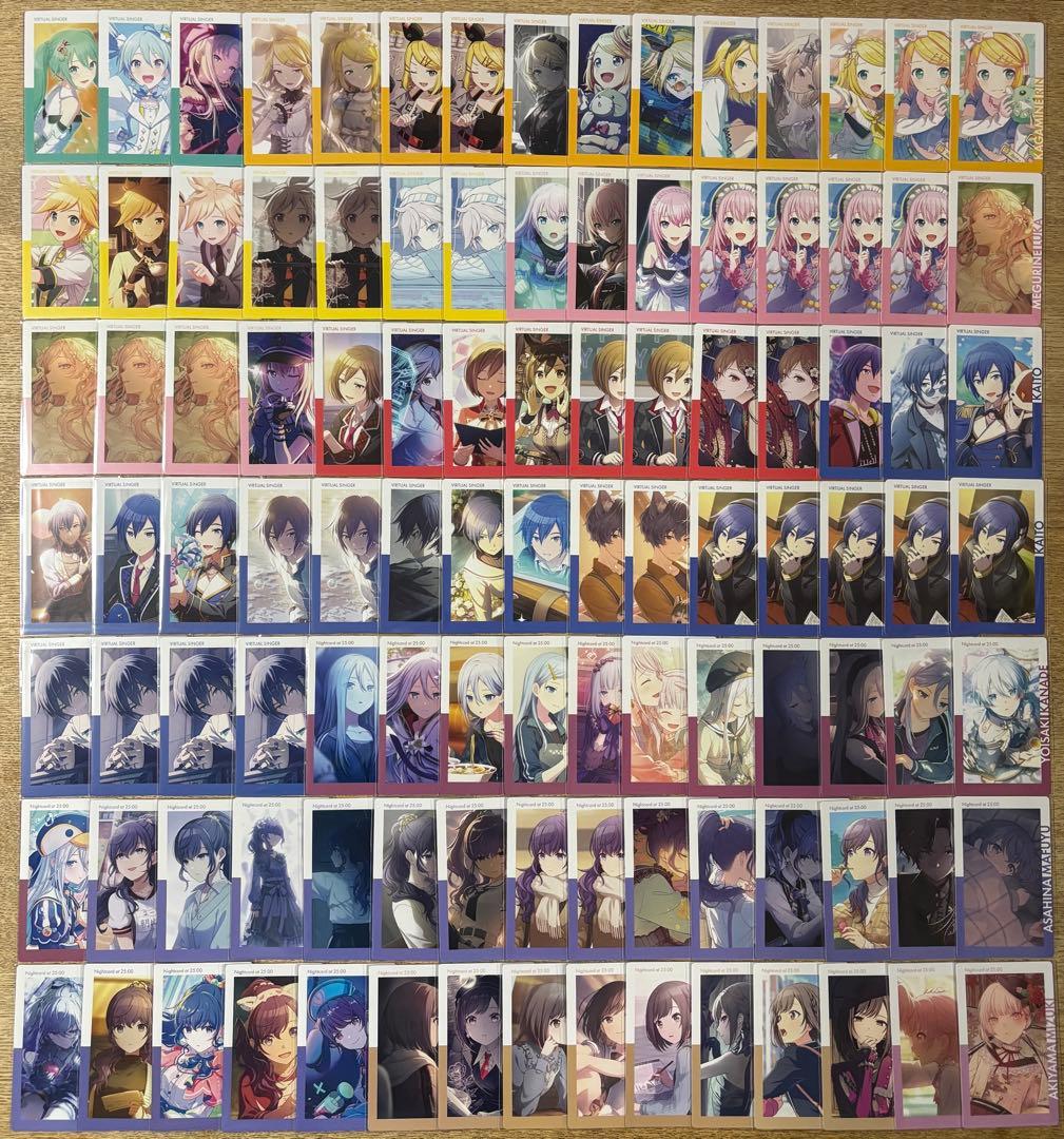 プロジェクトセカイ プロセカ 紙類 バチャシン・ニーゴ まとめ売り プロジェクトセカイ カラフルステージ! feat.初音ミク_Anniversary