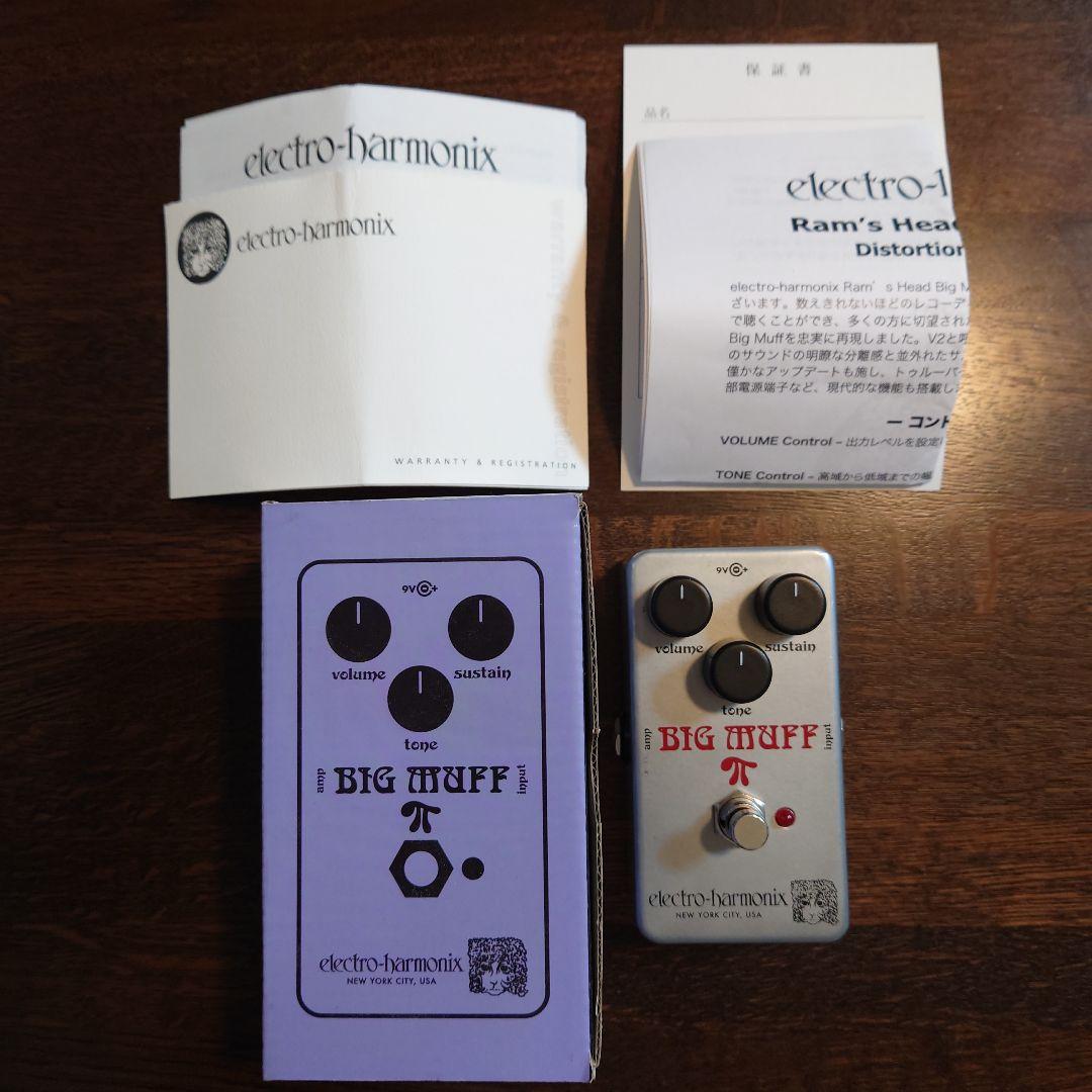 ギター electro-harmonix BIG MUFF Ram's Head Amazon.com: Electro-Harmonix J Mascis Violet Ram's Head Big Muff