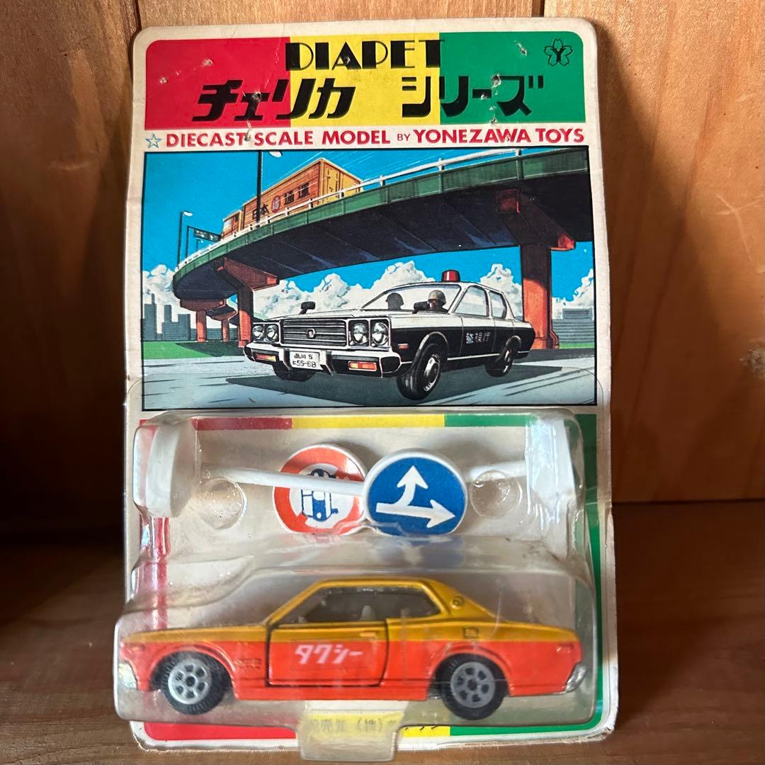 DIAPET チェリカ シリーズ セドリック タクシー ミニカーショップ ケンボックス ダイヤペット☆P-16☆日産ニュー